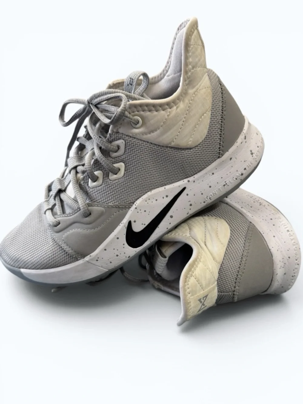 Nike PG 3 TB Wolf Grey' Low Too Basketball Shoes Size 6